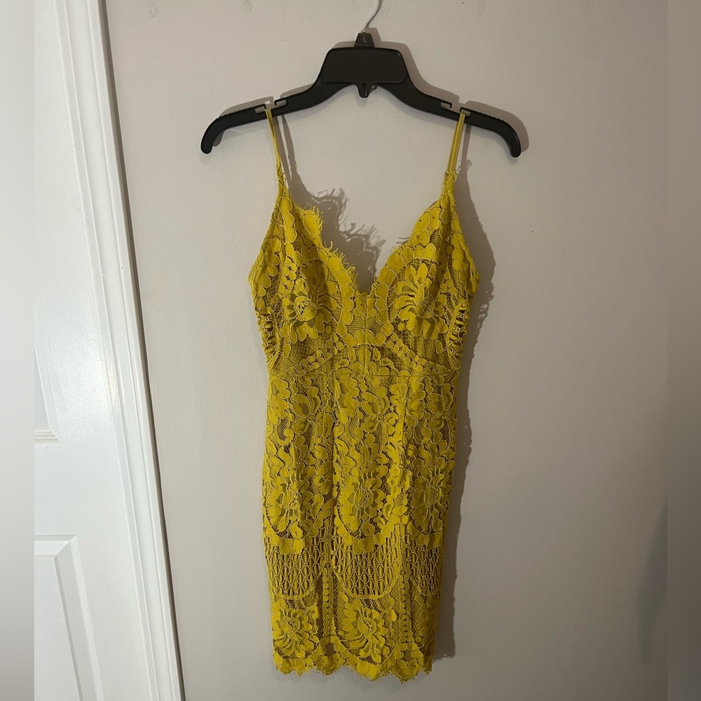 Akira Lace Mini Dress